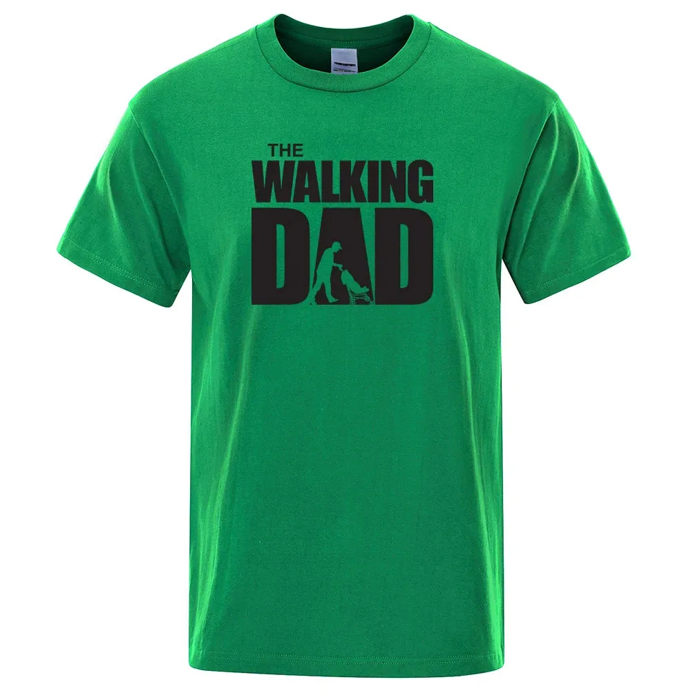 "The Walking Dad" Printed Novelty T-Shirt