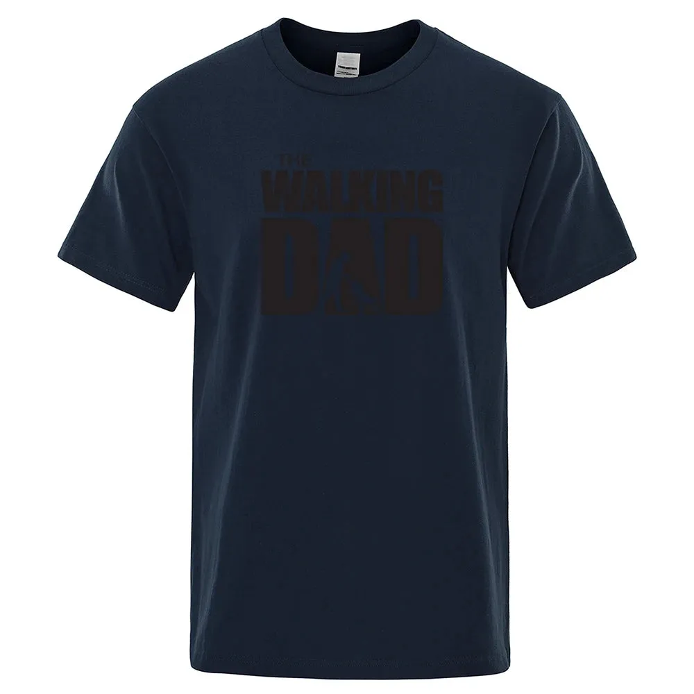 "The Walking Dad" Printed Novelty T-Shirt