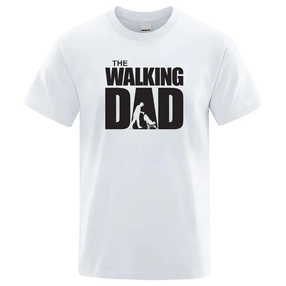 "The Walking Dad" Printed Novelty T-Shirt