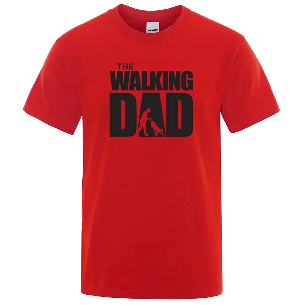 "The Walking Dad" Printed Novelty T-Shirt