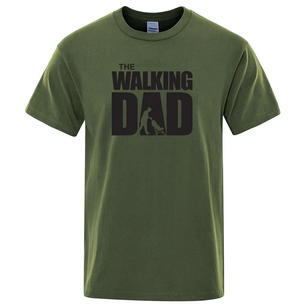 "The Walking Dad" Printed Novelty T-Shirt