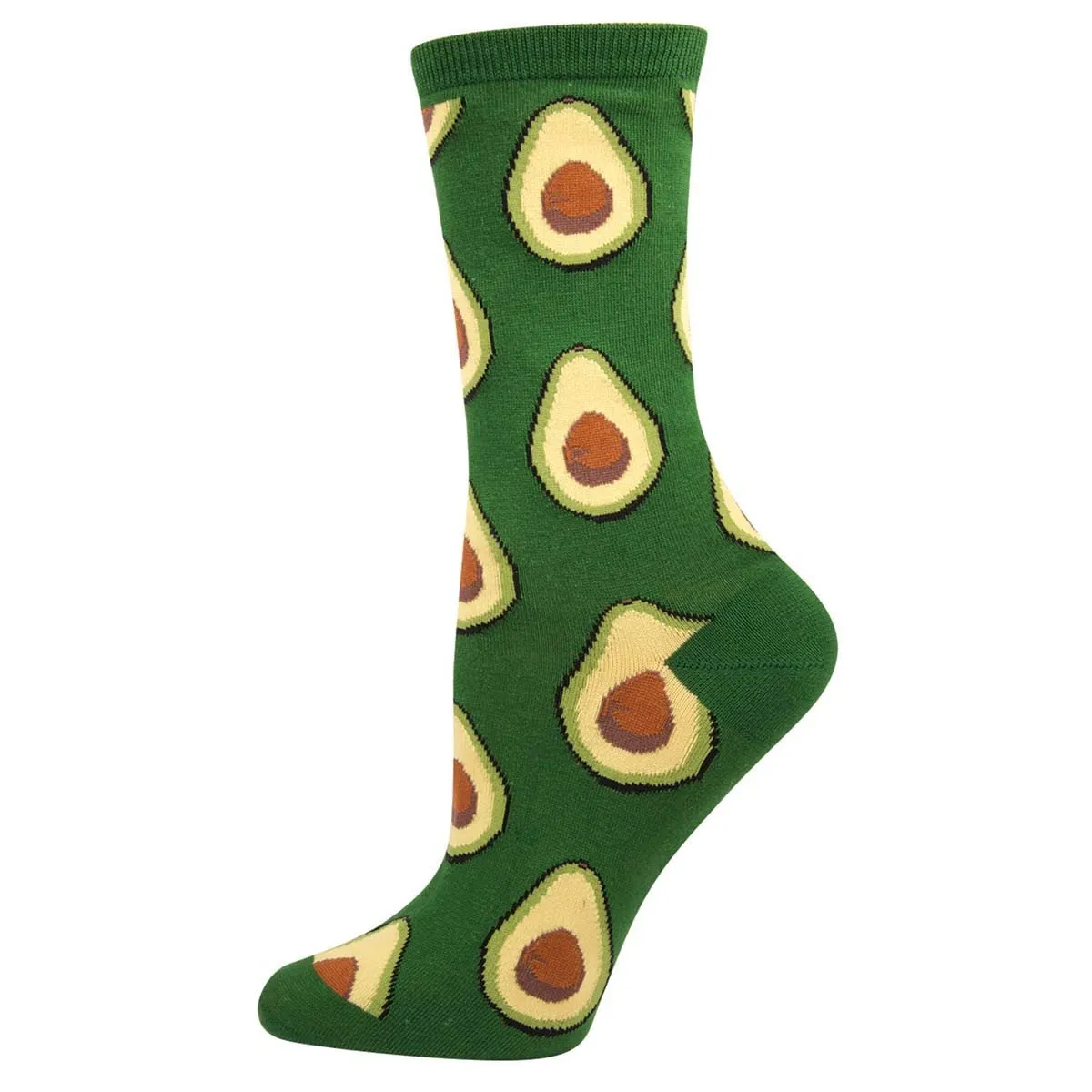 SockSmith Women Crew Avocado