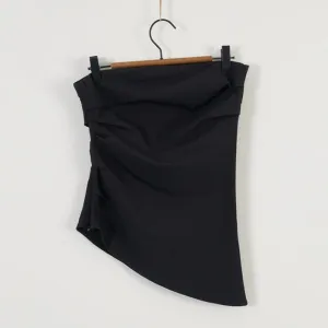 Solid Slimming Vests For Women Strapless Sleeveless Patchwork Folds Temperament Vest Female Fashion Clothing