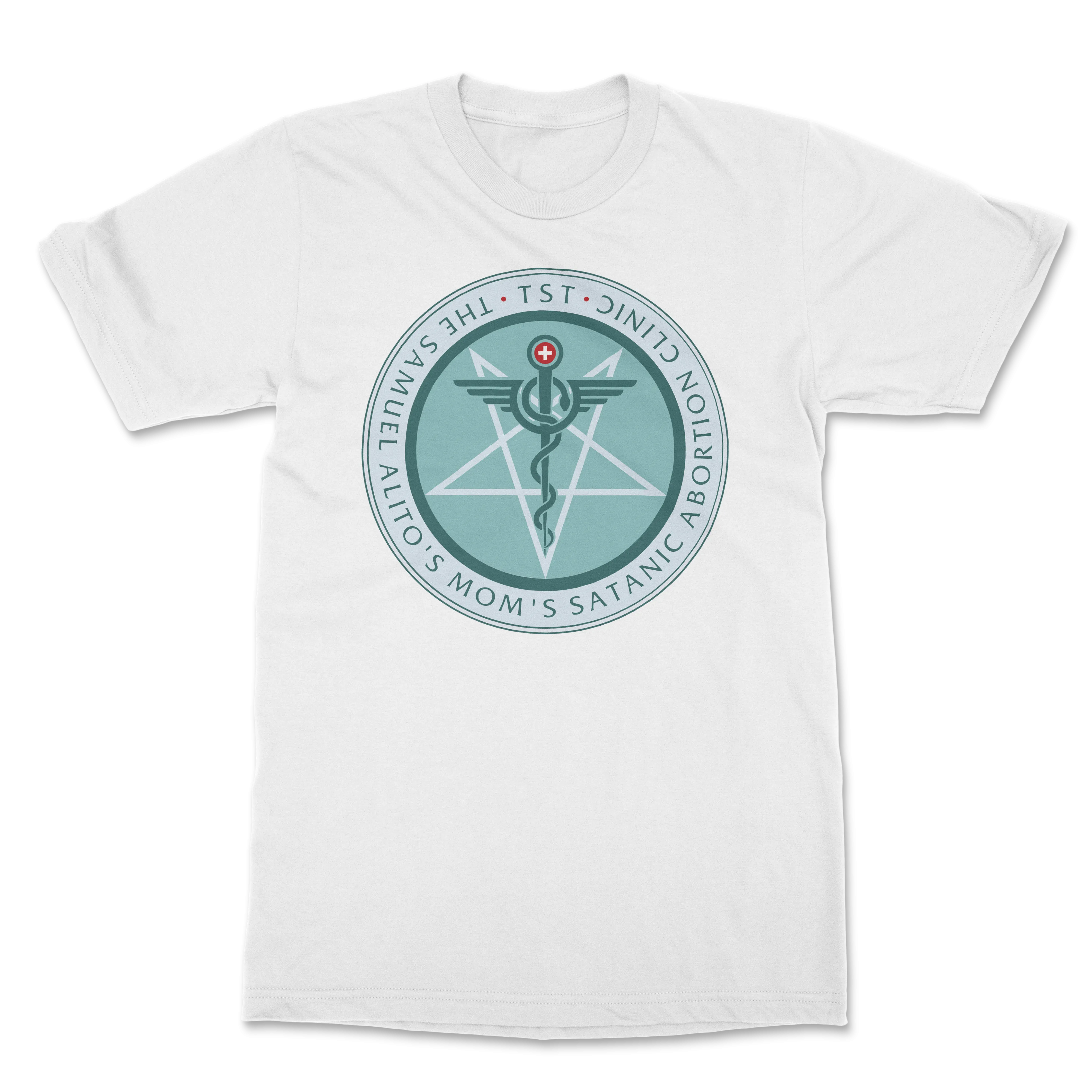 The Sam Alito's Mom's Satanic Abortion Clinic Unisex T-Shirt