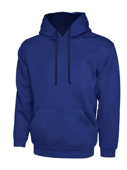 Uneek Contrast Hoody Hooded Sweatshirt -507