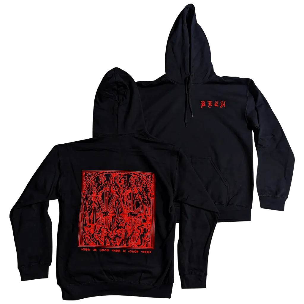 Wheel Of Misfortune Black Hoodie